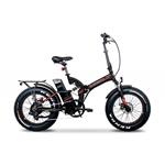 Argento e-Mobility Bi Max+ Nero, Rosso Alluminio 50,8 cm (20'') 25 kg