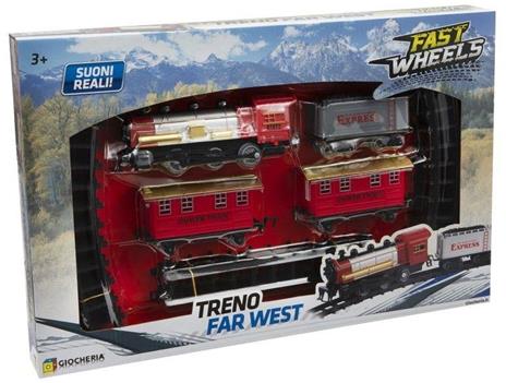 Fast Wheels - Treno far west con suoni - 2