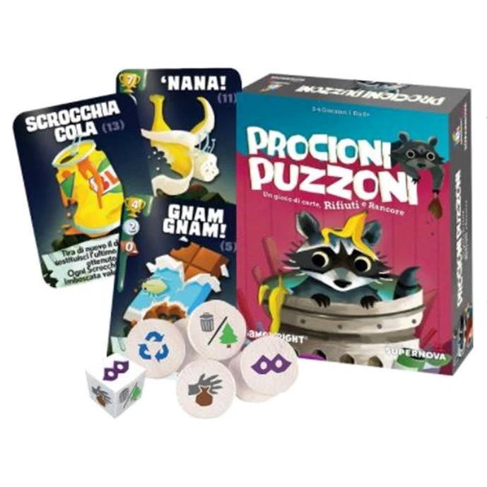 Procioni Puzzoni. Gioco da tavolo