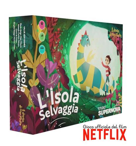 L'Isola Selvaggia - Il Drago Di Mio Padre. Gioco da tavolo