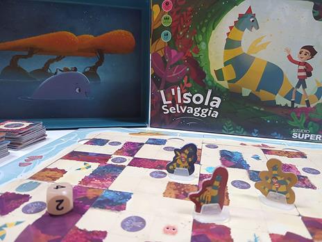 L'Isola Selvaggia - Il Drago Di Mio Padre. Gioco da tavolo - 3
