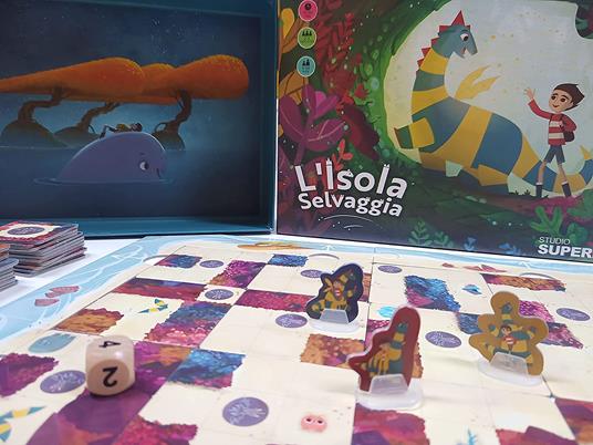 L'Isola Selvaggia - Il Drago Di Mio Padre. Gioco da tavolo - 3