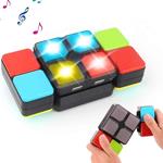 Gioco Abilita Magic Cube Giocattolo Elettronico Bambini Luci e Suoni 4 Modalita