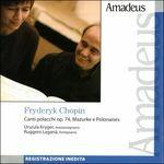 Canti polacchi - CD Audio di Frederic Chopin