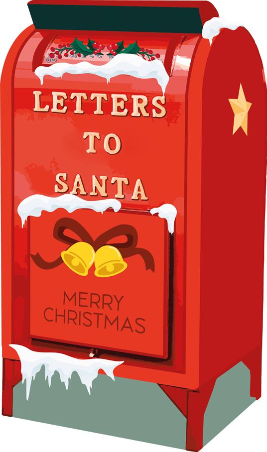 Biglietto auguri Natale Legami Holly Jolly, Letters To Santa, Greeting Cards - 11,50 x 17 cm