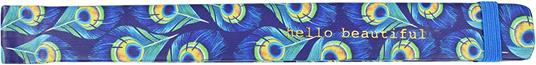 Legami - Ventaglio in carta pieghevole, Chiusura con Elastico, 19,5x2 cm (Chiuso), Tema Rainbow - 4