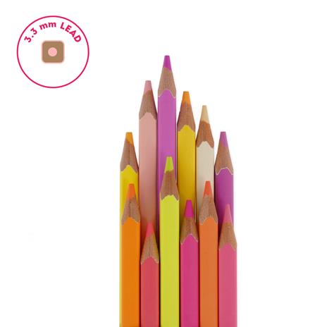 Live Colourfully - Set di 12 matite colorate - Sunset Palette - 6