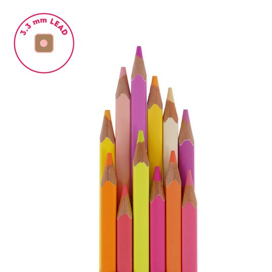 Live Colourfully - Set di 12 matite colorate - Sunset Palette - 6