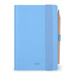 Agenda 2023-2024 Legami, 12 mesi, bigiornaliera, mini - CRYSTAL BLUE