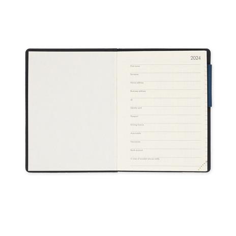 Agenda 2023-2024 Legami, 12 mesi, settimanale, mini, colors - GALACTIC BLUE - 3