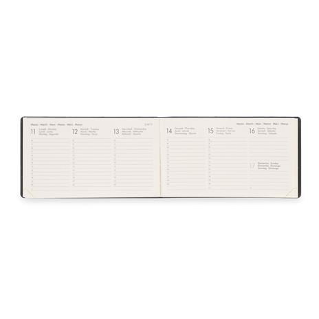 Agenda 2023-2024 Legami, 12 mesi, settimanale, small, orizzontale, colors - GALACTIC BLUE - 3