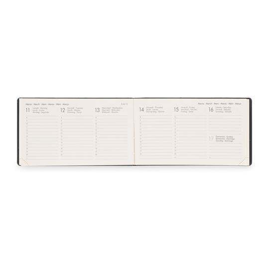 Agenda 2023-2024 Legami, 12 mesi, settimanale, small, orizzontale, colors - GALACTIC BLUE - 3