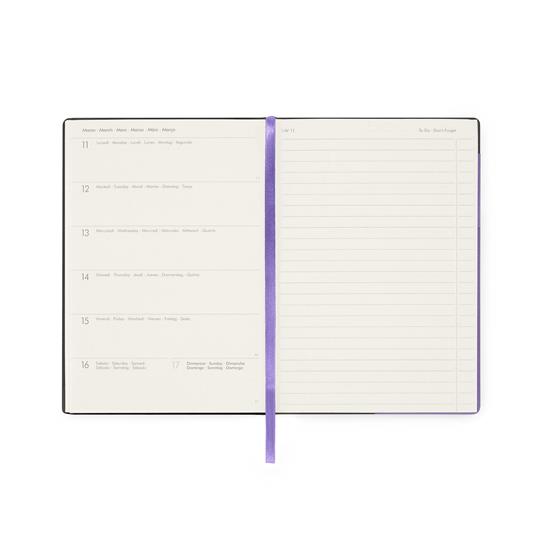 Agenda 2023-2024 Legami, 12 mesi, settimanale, medium, con notebook, colors - LAVENDER - 2