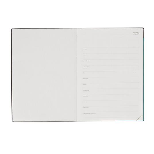 Agenda 2023-2024 Legami, 12 mesi, giornaliera, large, colors - MALACHITE GREEN - 3