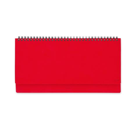 Desk Planner Legami 2024, 13 mesi, colors - RED PASSION