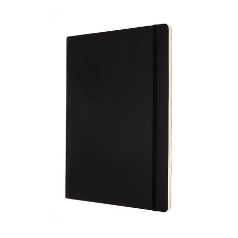 Taccuino Moleskine A4 a pagine bianche copertina morbida nero. Black - 2