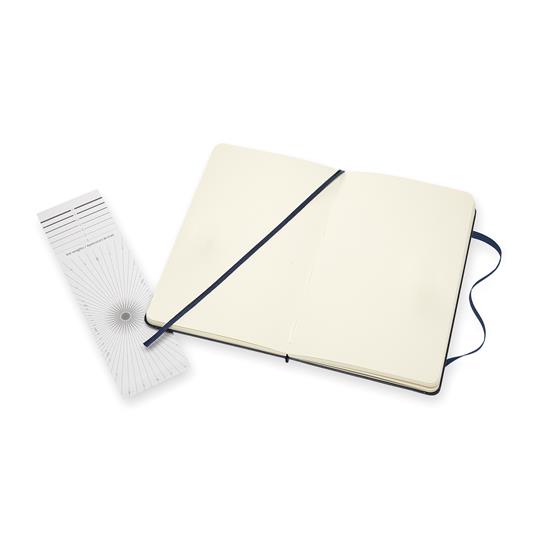 Album per schizzi Art Sketchbook Moleskine medium copertina rigida blu. Sapphire Blue - 3