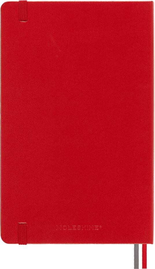 Taccuino Moleskine Expanded Large a pagine bianche copertina rigida. Rosso - 5