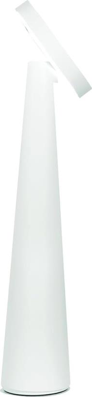 Lampada Angelina Pro Bianco, da tavolo, portatile, a batteria, ricaricabile