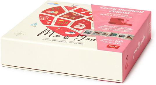 Kit San Valentino Every Moment Counts Heart Legami - 2