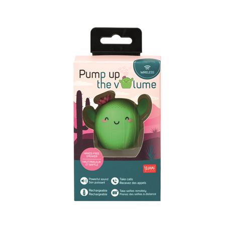 Pump Up The Volume - Mini Wireless Hands-Free Speaker - Cactus - 2