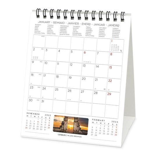 Calendario Legami 2023, Peace Of Mind - 12 x 14,5 cm - 3