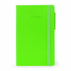 Cartoleria Quaderno My Notebook - Medium Lined Neon Green Legami