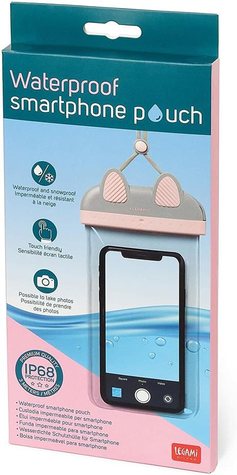 Custodia per telefono impermeabile - Kitty - 4