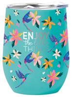Bicchiere sottovuoto Hot&Cold Vacuum Tumbler - Hummingbird