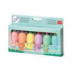 Set di 6 mini evidenziatori Legami - Carrate Team - Carrot