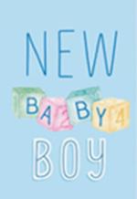 Biglietto auguri - New Baby Boy