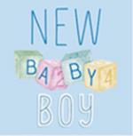Biglietto auguri, piccolo - New Baby Boy