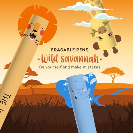 Legami Penna Gel Cancellabile - Giraffa - 5