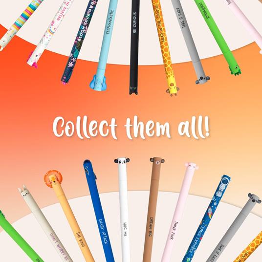 Legami Penna Gel Cancellabile - Giraffa - 6