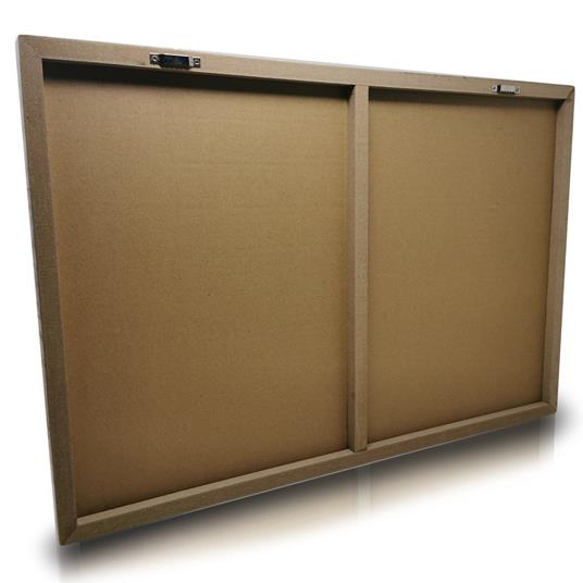 Lavagna Magnetica Stampa Staccionata 60x40cm 1 Pennarello Cancellabile 5 Magneti - 2