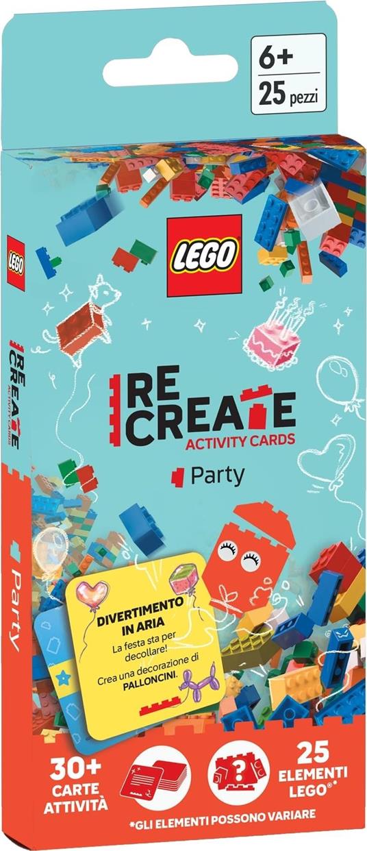 Lego® ReCreate Activity Cards - Party
