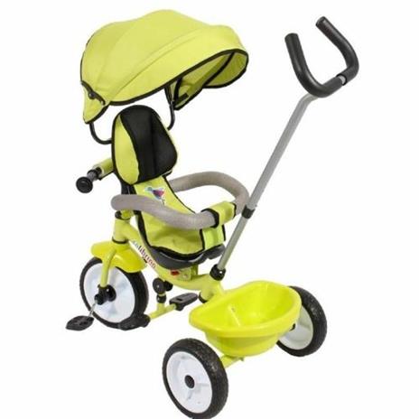 Triciclo No Verde Con Sedile Girevole A 360°, Capottina E Protezione Clb/As2346 - 3