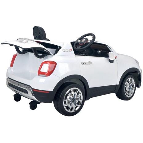Auto Elettrica Per Bambini Fiat 500x Blu Italy R/C 12v, 2 Motori, Ing.Mp3, Led Clb - 2