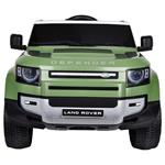 Auto Elettrica Per Bambini Land Rover Defender Verde R/C 12V, Luci Led, Suoni, Ing.Mp3 Clb 00122002