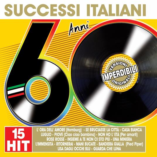 Successi italiani anni 60 - CD Audio