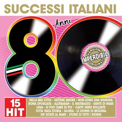 Successi italiani anni 80 - CD Audio
