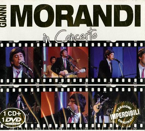 In concerto - CD Audio + DVD di Gianni Morandi