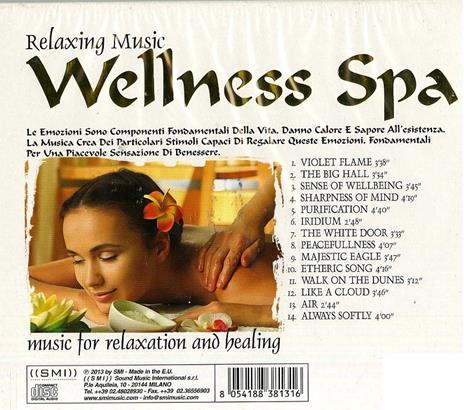 Relaxing Music. Wellness Spa - CD Audio - 2