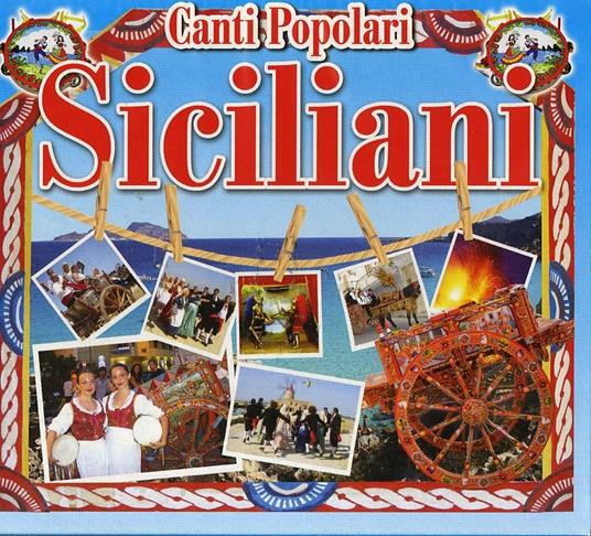 Canti popolari siciliani - CD Audio