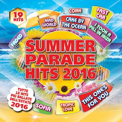 Summer Parade Hits 2016 - CD Audio