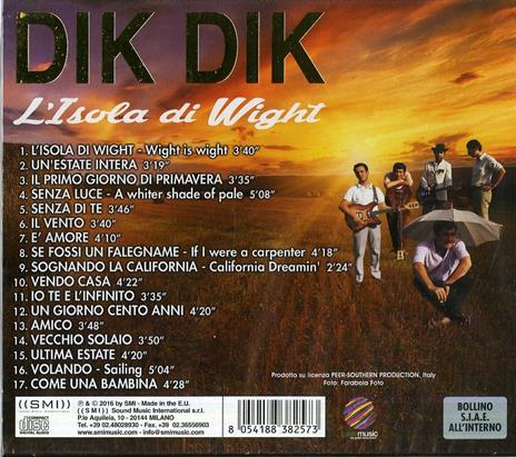 L'isola di Wight - CD Audio di Dik Dik - 2