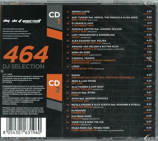 DJ Selection 464 - CD Audio - 2