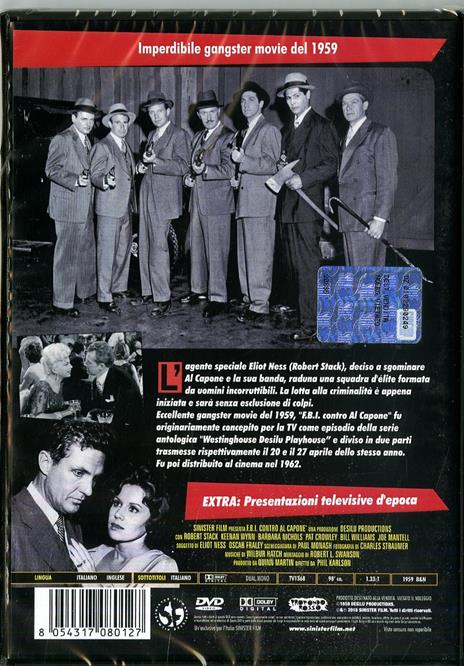 F.B.I. contro Al Capone (DVD) di Phil Karlson - DVD - 2