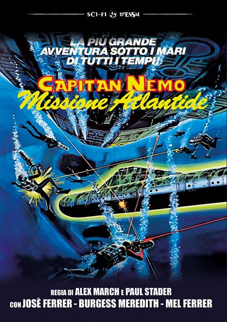 Capitan Nemo. Missione Atlantide (DVD) di Alex March - DVD