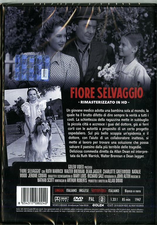 Fiore Selvaggio. Rimasterizzato in HD (DVD) di Allan Dwan - DVD - 2